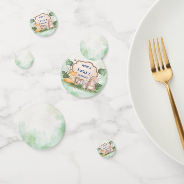 Confeti ardilla de Oso Cute (Grupo)