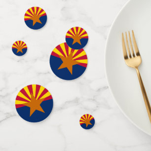 Confeti Arizona Confetti, fiesta, Bandera de Arizona