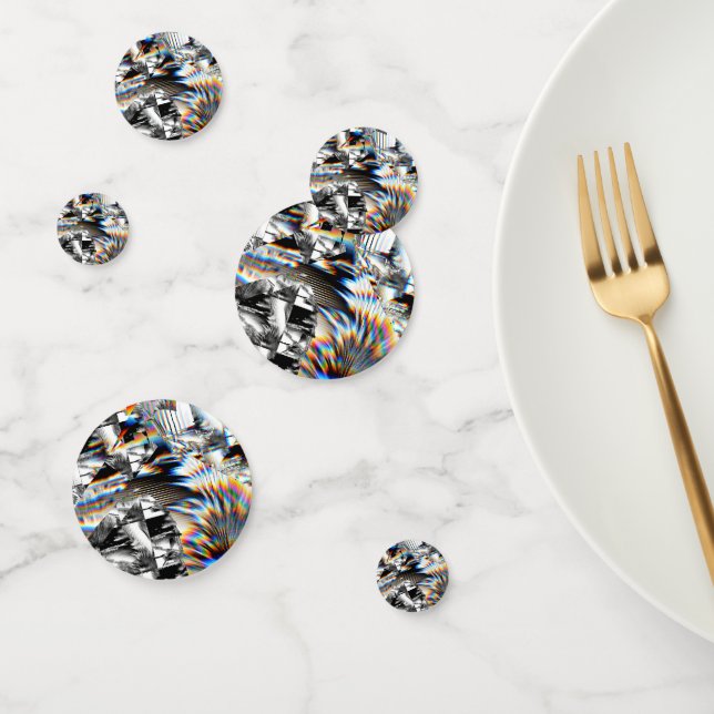 Confeti Ataque con arco iris (Grupo)