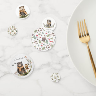 Confeti Autumn Woodland Forest Bear Baby Shower