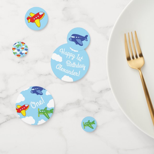 Confeti Aviones y aviones de reacción se burlan del Fiesta (Grupo)