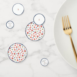 Confeti Baby Shower Chica de fresa dulce Berry