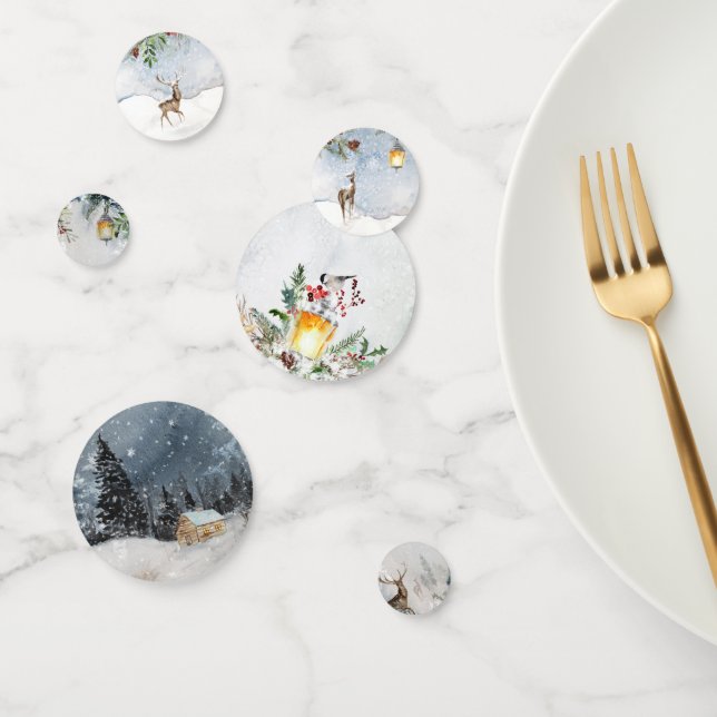 Confeti Baby Shower de invierno (Grupo)