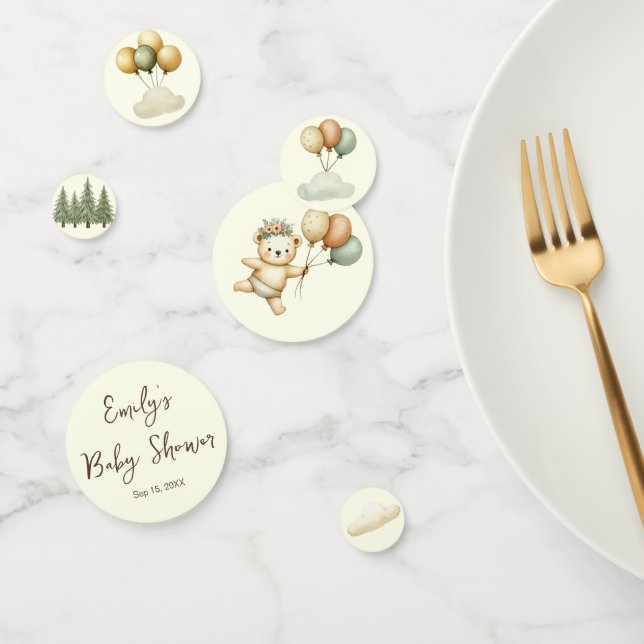 Confeti Baby Shower Floating Bear Adventures (Grupo)