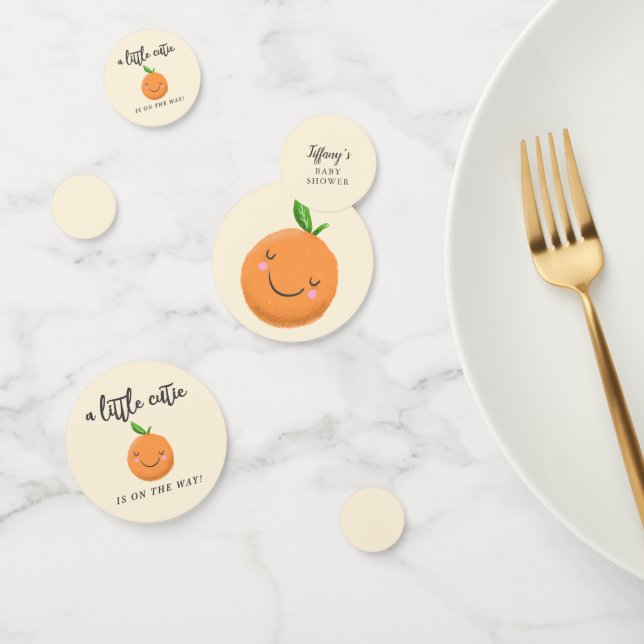 Confeti Baby Shower neutro en género de cutie (Grupo)