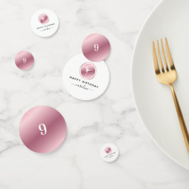 Confeti Ballet Chicas Ballet Rosa Dorado Baile Cute de oro