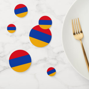 Confeti Bandera de Armenia