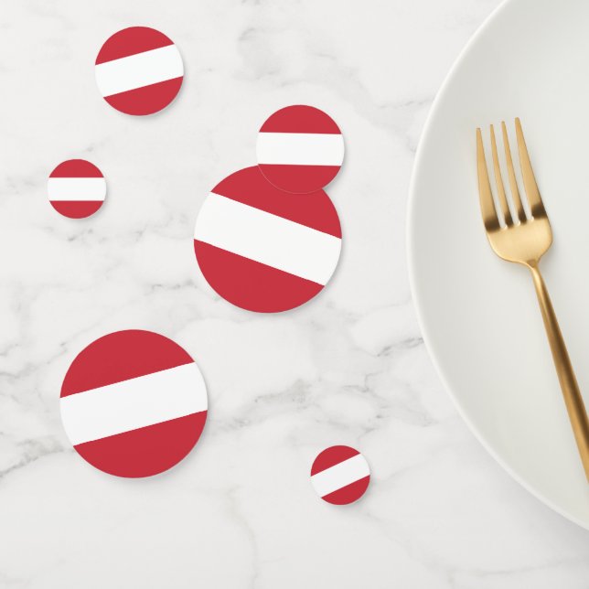 Confeti Bandera de Austria (Grupo)