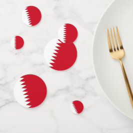 Confeti Bandera de Bahréin