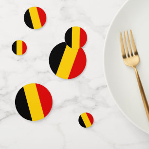Confeti Bandera de Bélgica
