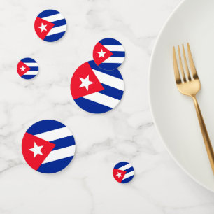 Confeti Bandera de Cuba