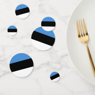 Confeti Bandera de Estonia