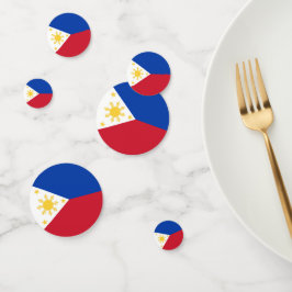 Confeti Bandera de Filipinas