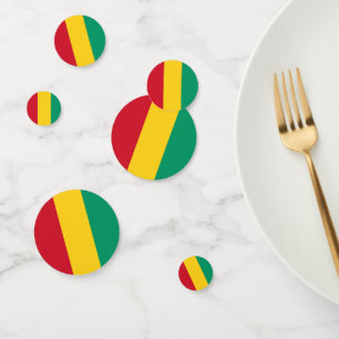 Confeti Bandera de Guinea