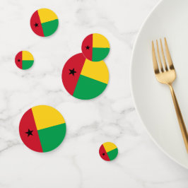 Confeti Bandera de Guinea-Bissau