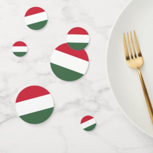 Confeti Bandera de Hungría