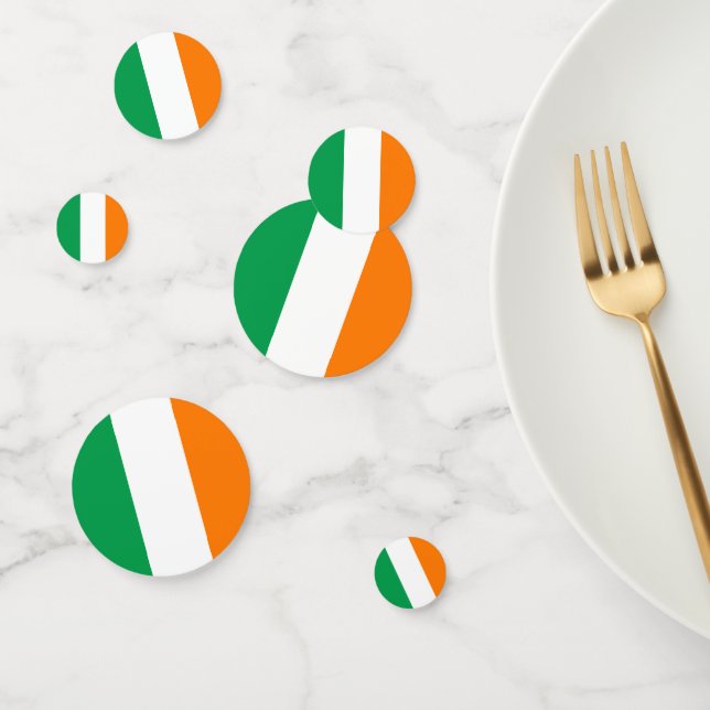 Confeti Bandera de Irlanda (Grupo)