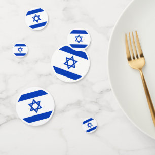 Confeti Bandera de Israel