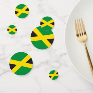Confeti Bandera de Jamaica