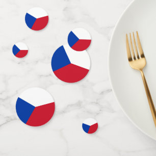 Confeti Bandera de la República Checa