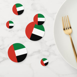 Confeti Bandera de los Emiratos Árabes Unidos
