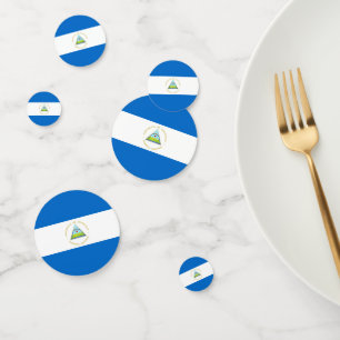 Confeti Bandera de Nicaragua
