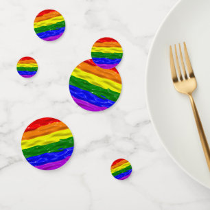 Confeti Bandera de orgullo de SlipperyJoe's brillo líquido