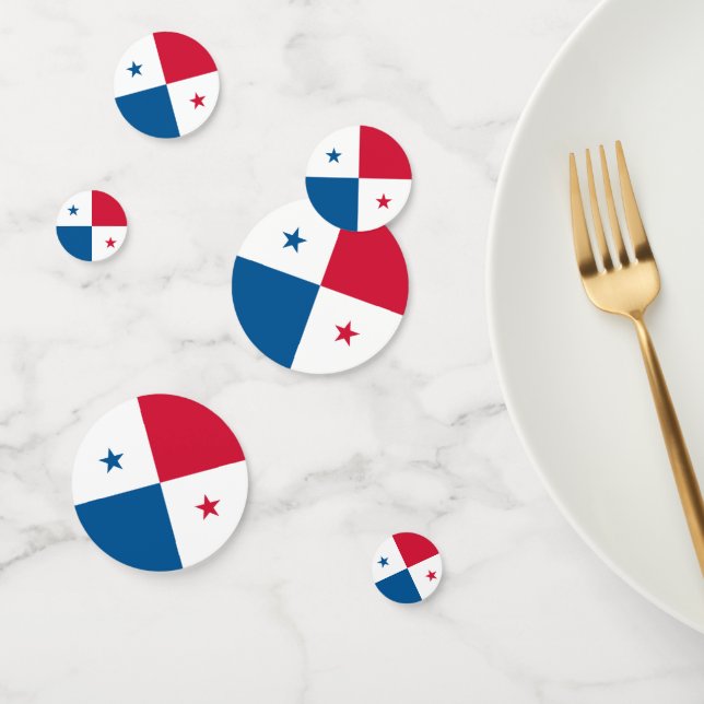 Confeti Bandera de Panamá (Grupo)