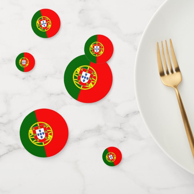 Confeti Bandera de Portugal (Grupo)