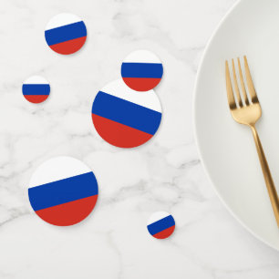 Confeti Bandera de Rusia
