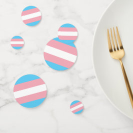 Confeti Bandera de Trans