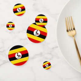 Confeti Bandera de Uganda