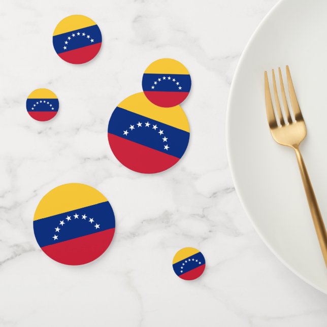 Confeti Bandera de Venezuela (Grupo)