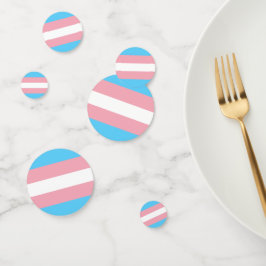 Confeti Bandera del Orgullo Transgénero