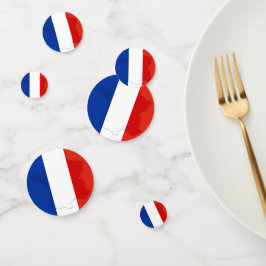 Confeti Bandera francesa