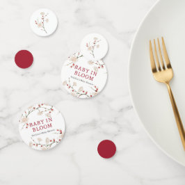 Confeti Bebé en el Baby Shower de Bloom