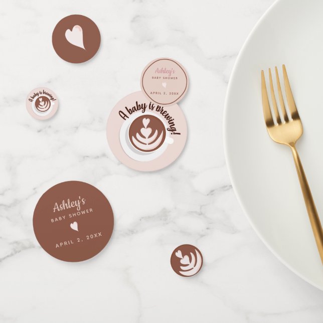 Confeti Bebé prepara café Brunch Baby Shower Sprinkle (Grupo)