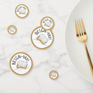 Confeti ¡Beign-Yay! New Orleans NOLA Beignet Pastry Foodie