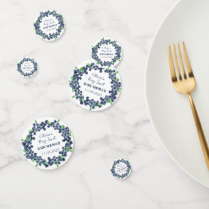 Confeti Berry Sweet Baby Shower Blueberry Baby Boy