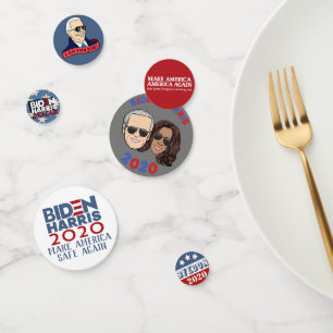 Confeti Biden Harris 2020, Fiesta electoral estadounidense