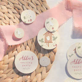 Confeti Birds & Berries Nesting Party Girl Baby Shower