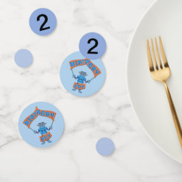 Confeti Birthday Boy Robot