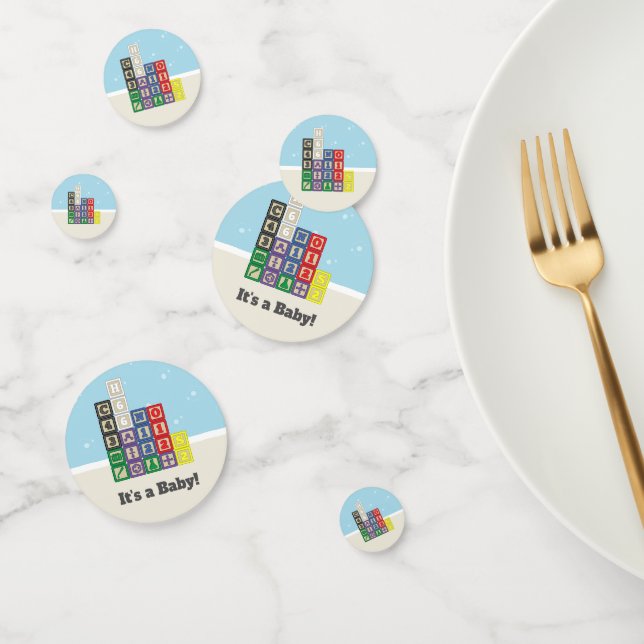 Confeti Bloques de futuros químicos (Grupo)