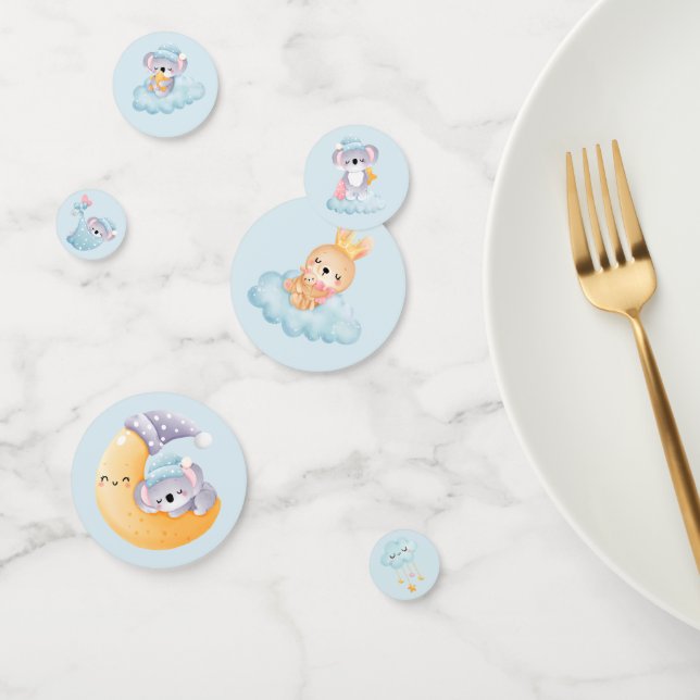 Confeti Blue Baby Boy Shower (Grupo)