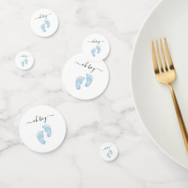 Confeti Blue Baby Fez Baby Shower oh boy ducha Baby