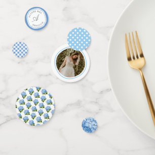 Confeti Blue Hydrangea Bridal Shower