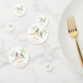 Confeti Bluebirds Wedding