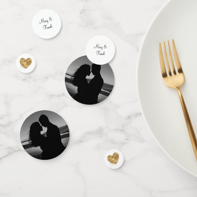 Confeti Boda con Foto Personalizada (Grupo)