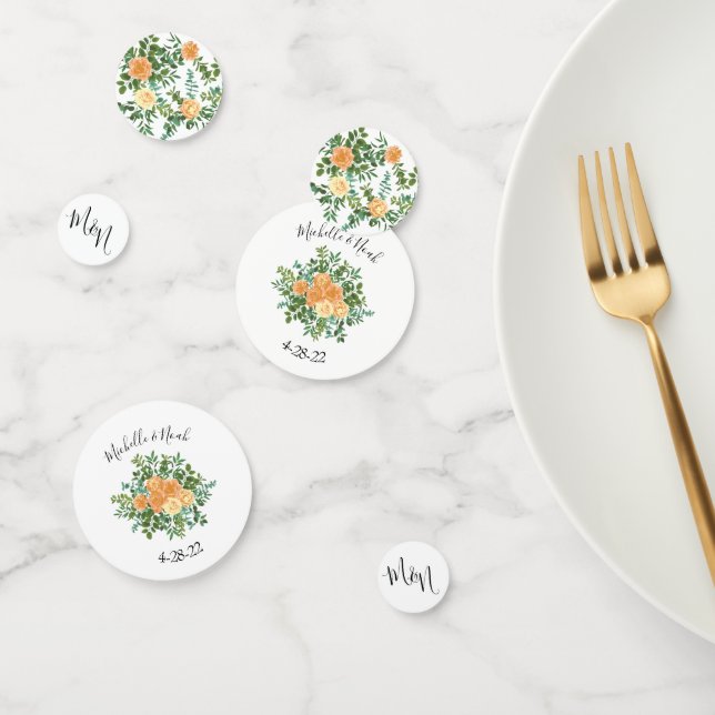 Confeti Boda Rosa Vintage (Grupo)