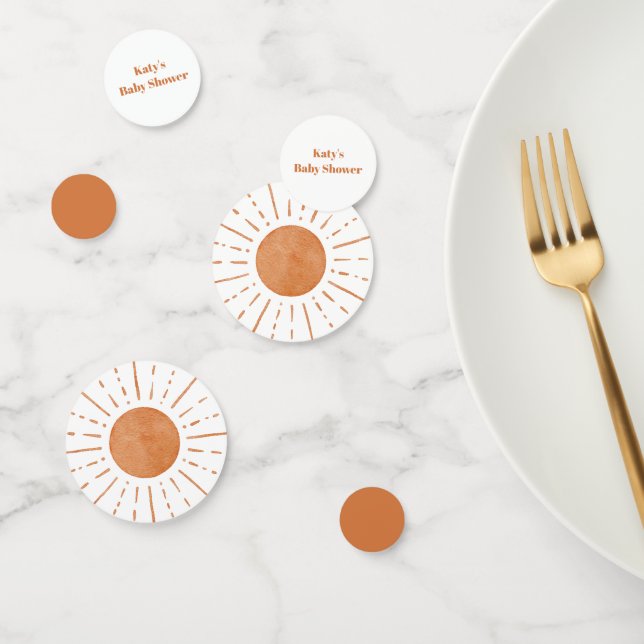 Confeti Boho Sun Baby Shower (Grupo)